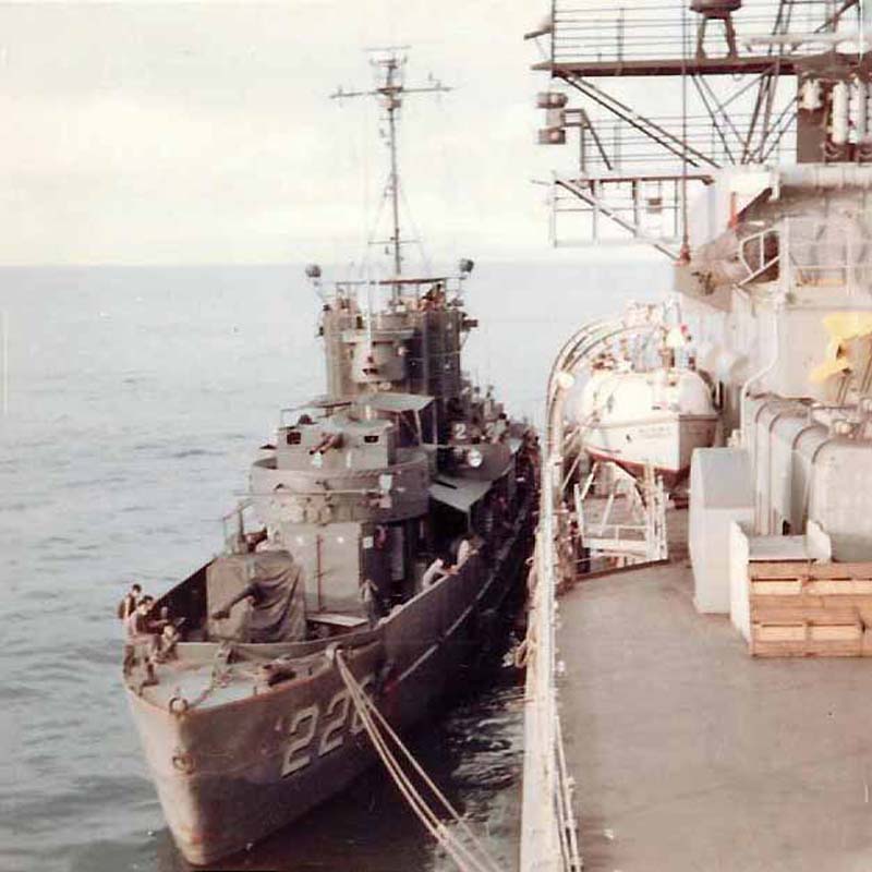 1972 Swift Boat Alongside off Vietnam