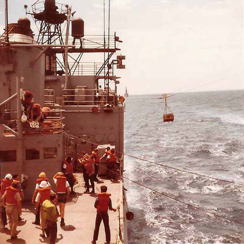 1972-08 Replenishing Ammo with an AE2jpg