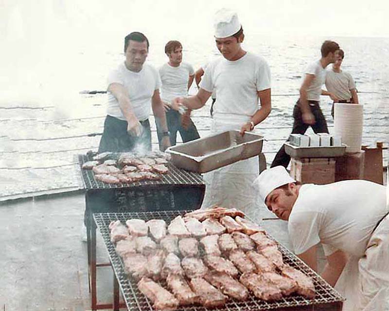 Fantail Steak Cookout